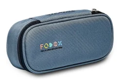 Astuccio scuola Fedez x Seven Round Plus Grigio