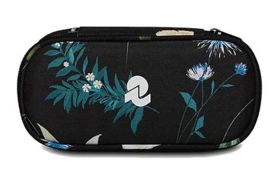 Astuccio scuola Invicta Lip XL Fantasy Black Flowers