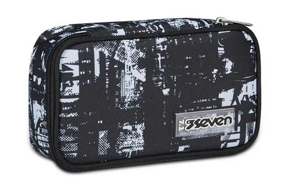 Astuccio scuola Seven Quick Case Freethink Boy Jet Black