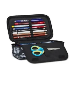 Astuccio scuola Seven Quick Case Freethink Boy Jet Black
