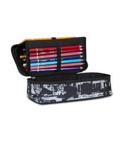 Astuccio scuola Seven Quick Case Freethink Boy Jet Black