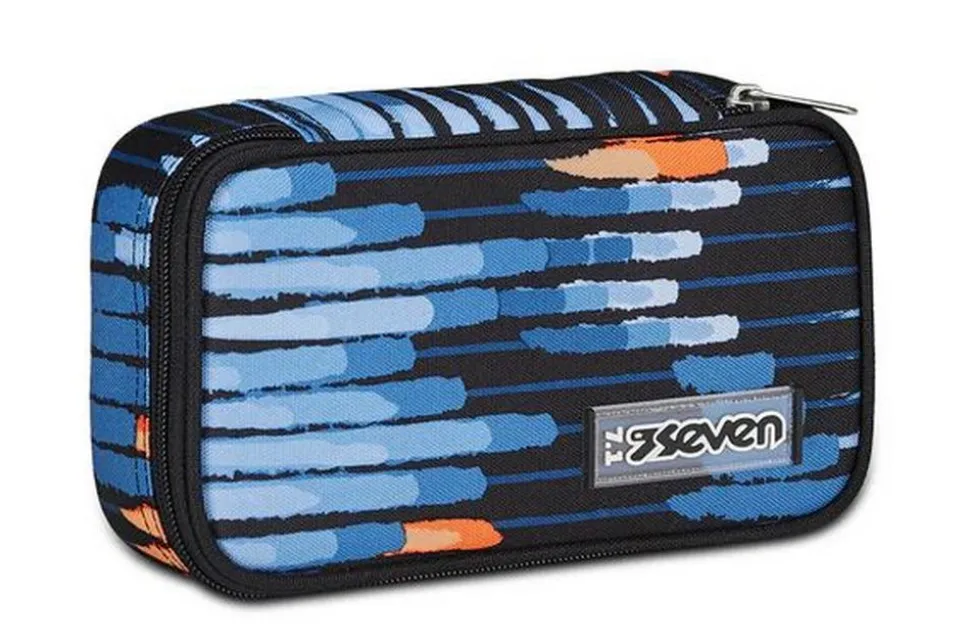 Astuccio scuola Seven Quick Case Freethink Boy Blue Deep