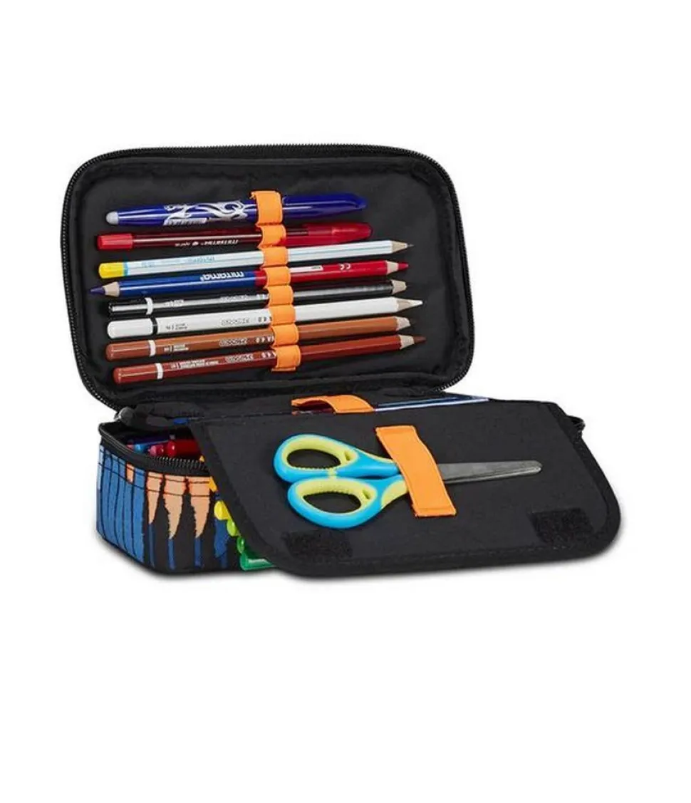 Astuccio scuola Seven Quick Case Freethink Boy Blue Deep