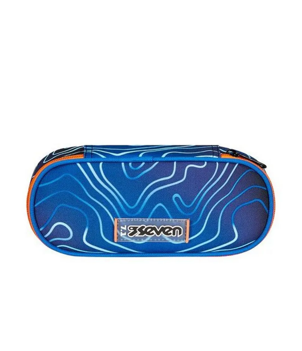 Astuccio scuola Seven Round Plus Mapset Boy