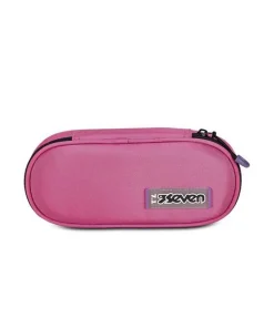 Astuccio scuola Seven Round Plus Freethink Raspberry Rose