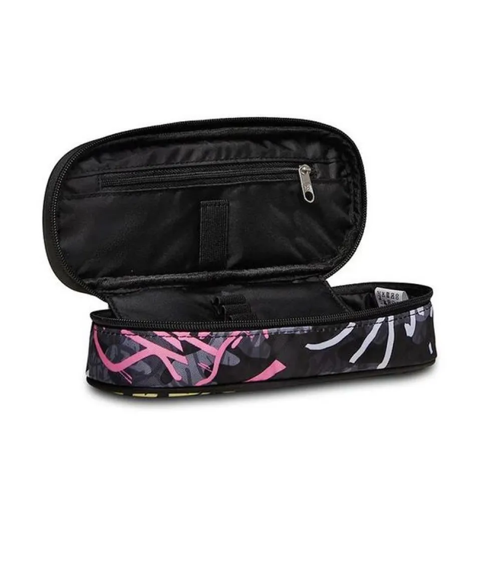 Astuccio scuola Seven Round Plus The Double Mystic Gray