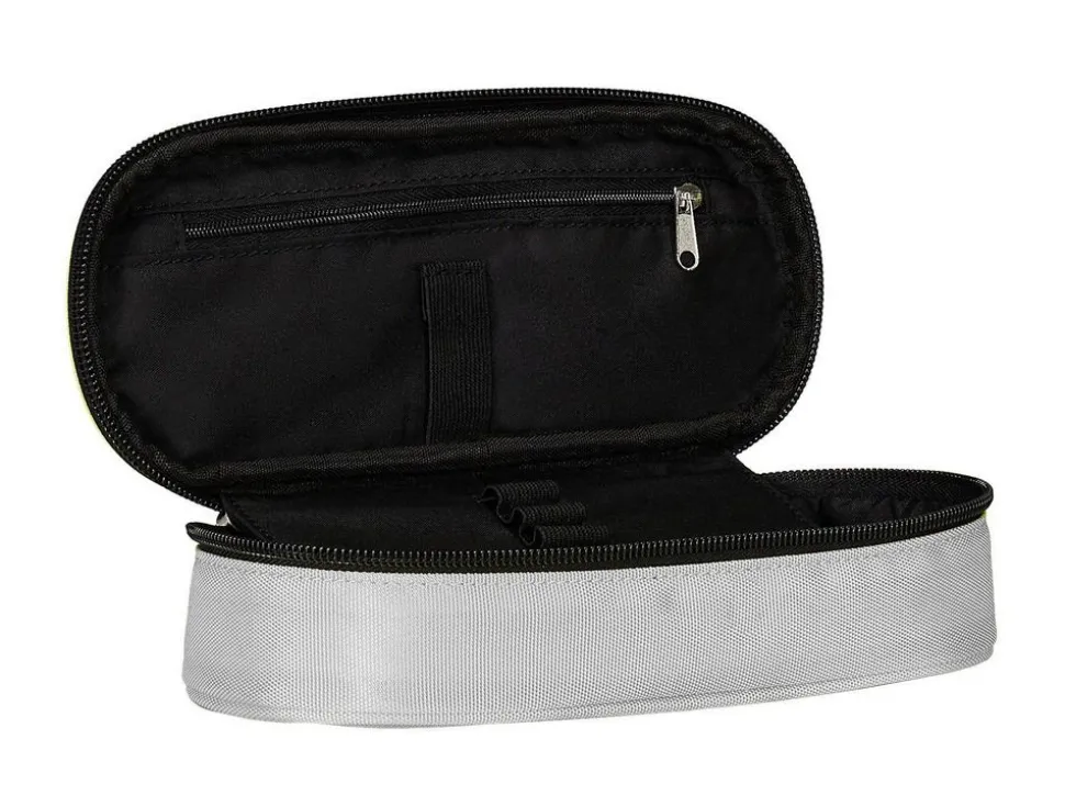 Astuccio scuola Seven Round Plus Tech Grigio