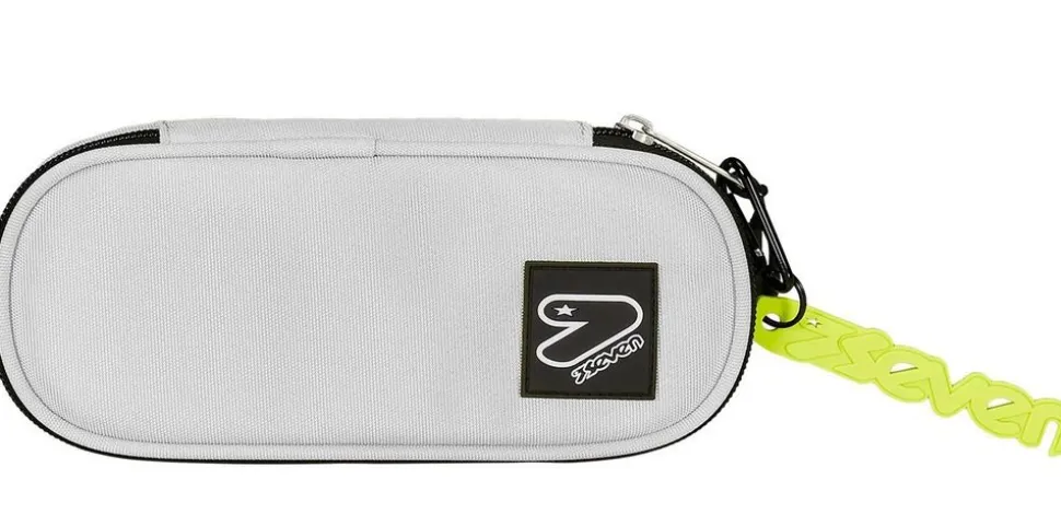 Astuccio scuola Seven Round Plus Tech Grigio