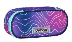 Astuccio scuola Seven Round Plus Mapset Girl