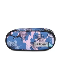 Astuccio scuola Seven Round Plus Freethink Girl Reflex Blue