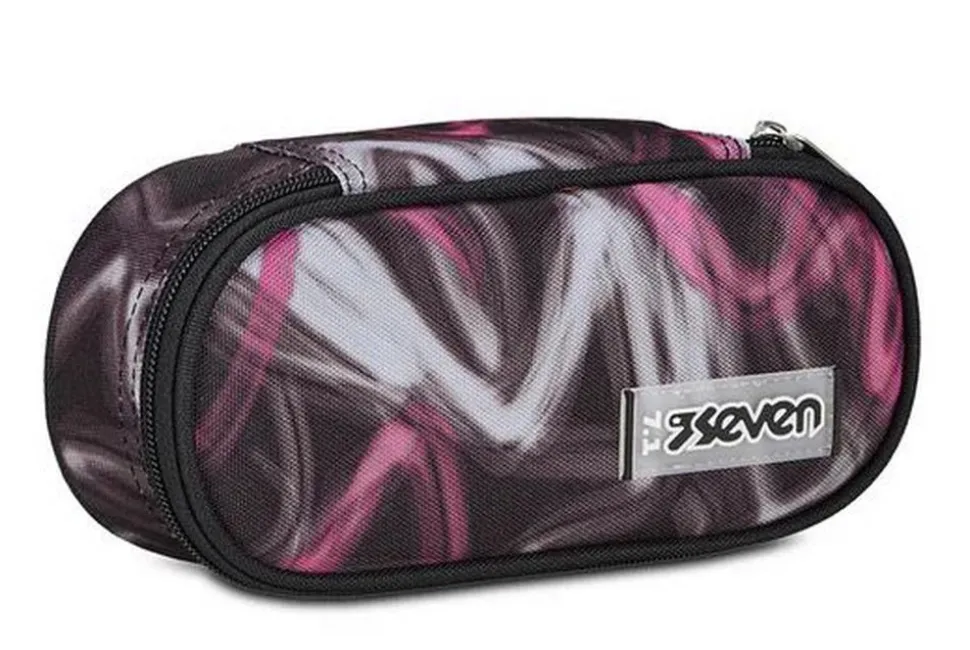Astuccio scuola Seven Round Plus Freethink Girl Rose Violet
