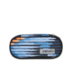Astuccio scuola Seven Round Plus Freethink Boy Blue Deep