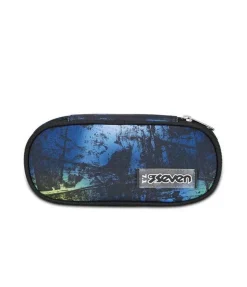 Astuccio scuola Seven Round Plus Freethink Boy Ocean blue