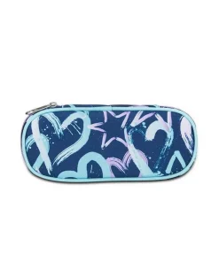Astuccio scuola Seven Round Plus Crystal Purple