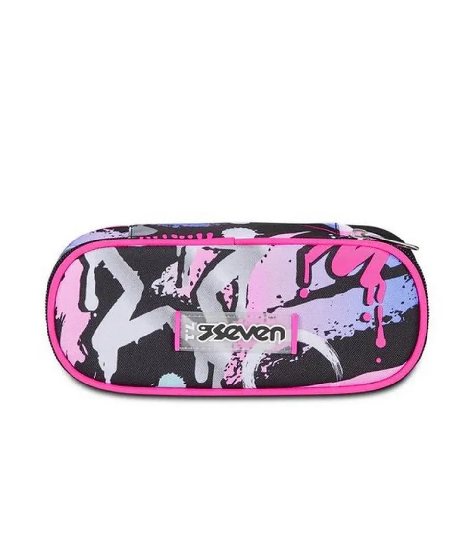 Astuccio scuola Seven Round Plus Mark on Girl