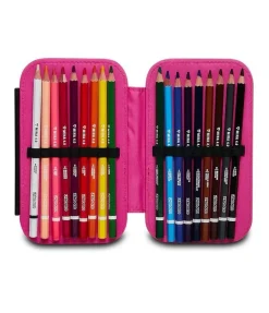 Astuccio scuola Seven Speed Case Zipper Glamy