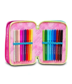 Astuccio scuola Seven 3 zip Colour Expression