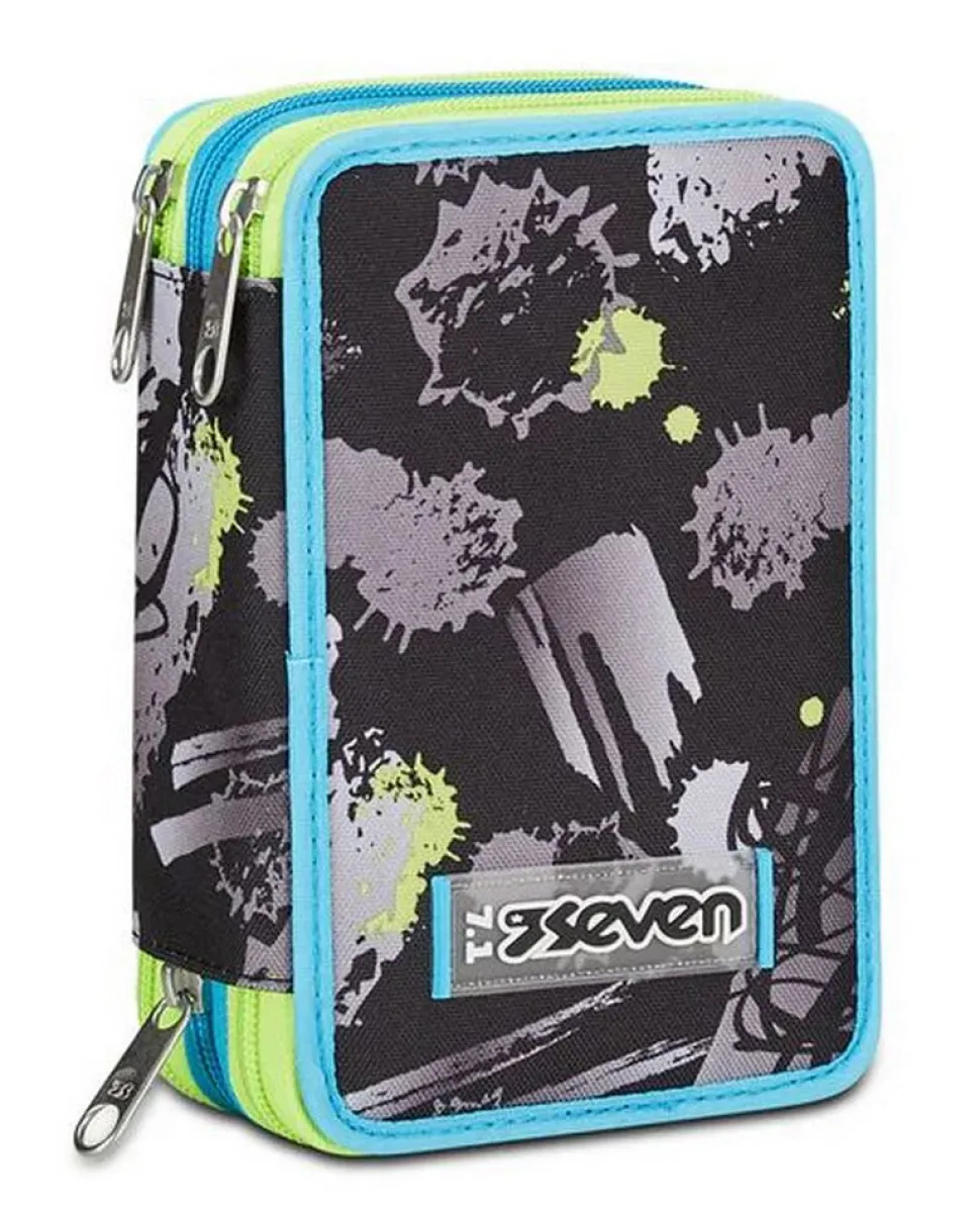 Astuccio scuola Seven 3 zip Feeling Me
