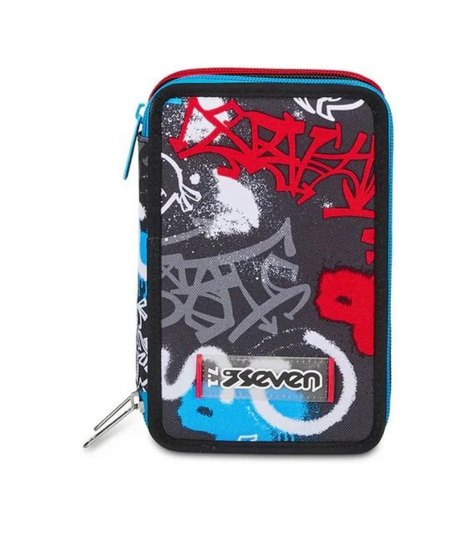 Astuccio scuola Seven 3 zip Half Street