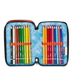 Astuccio scuola Seven 3 zip Lightventure