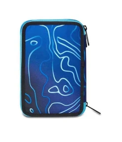 Astuccio scuola Seven 3 zip Mapset Boy