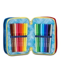 Astuccio scuola Seven 3 zip Mark On Boy