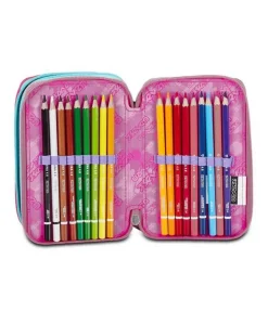 Astuccio scuola Seven 3 zip Mark On Girl