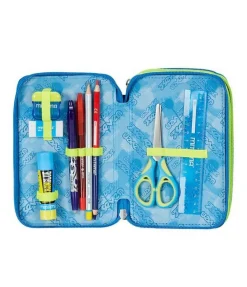 Astuccio scuola Seven 3 zip Multi-Shade Boy