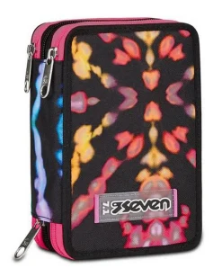 Astuccio scuola Seven 3 zip Multi-Shade Girl