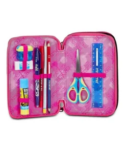 Astuccio scuola Seven 3 zip Multi-Shade Girl