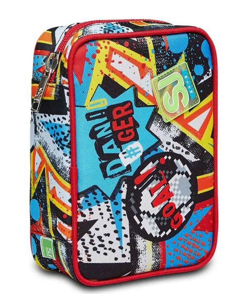 Astuccio scuola SJ Speed Pad Firegoal