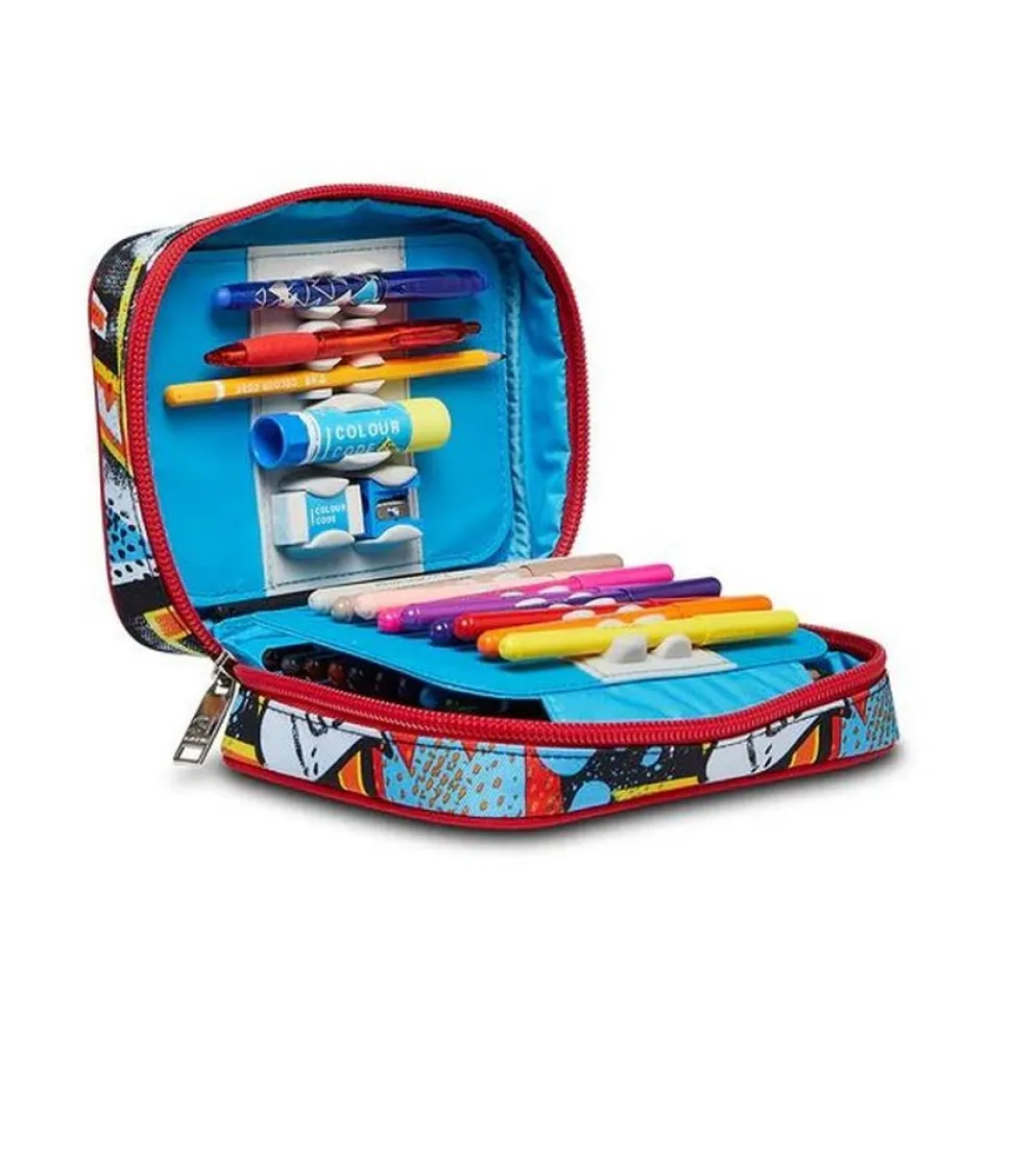 Astuccio scuola SJ Speed Pad Firegoal