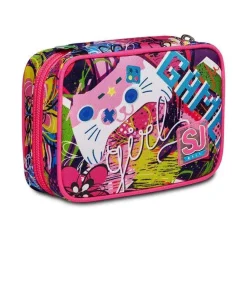 Astuccio scuola SJ Speed Pad Gleamled Girl