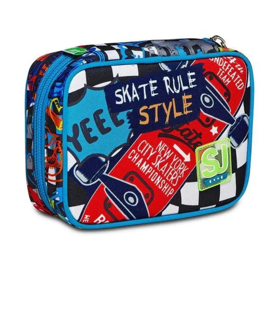 Astuccio scuola SJ Speed Pad Trickflip Boy