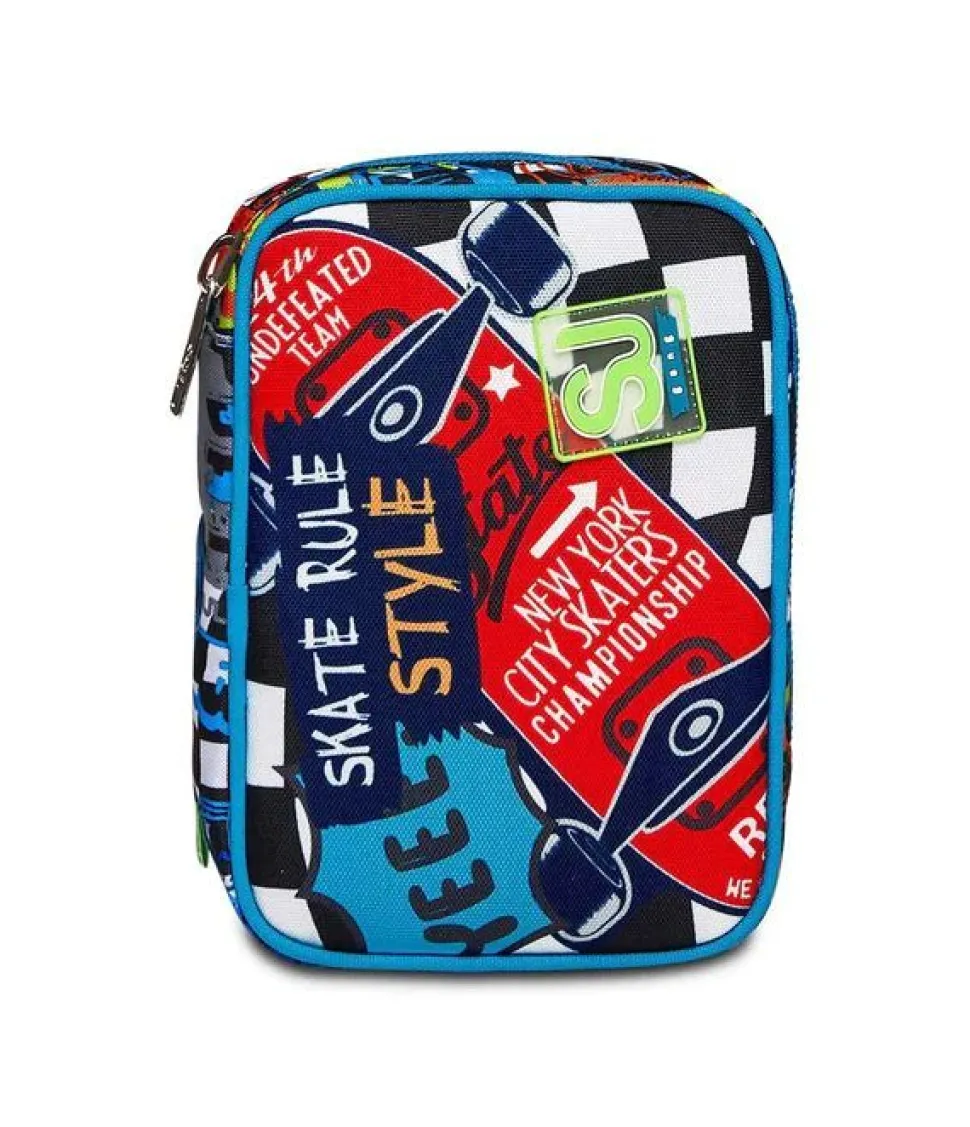 Astuccio scuola SJ Speed Pad Trickflip Boy