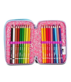 Astuccio scuola 3 zip SJ Colorjam