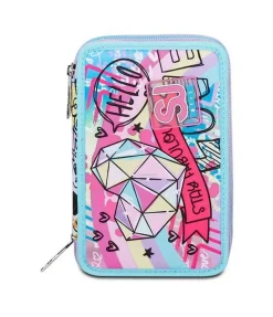 Astuccio scuola 3 zip SJ Colorjam
