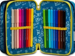 Astuccio scuola 3 zip SJ Ever Player Boy