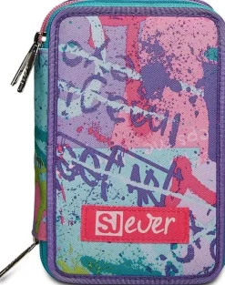 Astuccio scuola 3 zip SJ Ever Switie Girl