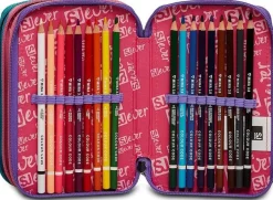 Astuccio scuola 3 zip SJ Ever Switie Girl
