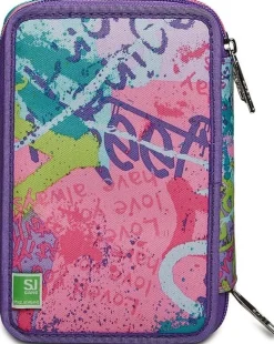 Astuccio scuola 3 zip SJ Ever Switie Girl
