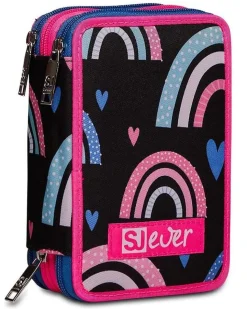 Astuccio scuola 3 zip SJ Ever Wingly Girl
