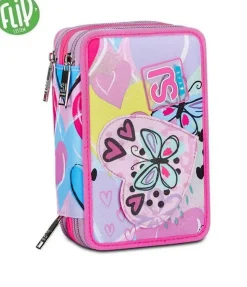 Astuccio scuola 3 zip SJ Magicance