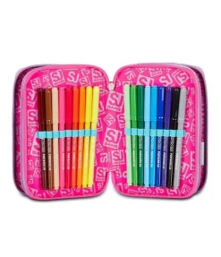 Astuccio scuola 3 zip SJ Magicance