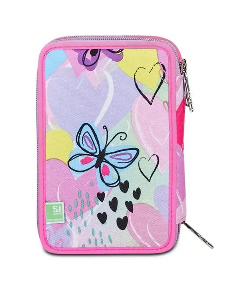 Astuccio scuola 3 zip SJ Magicance