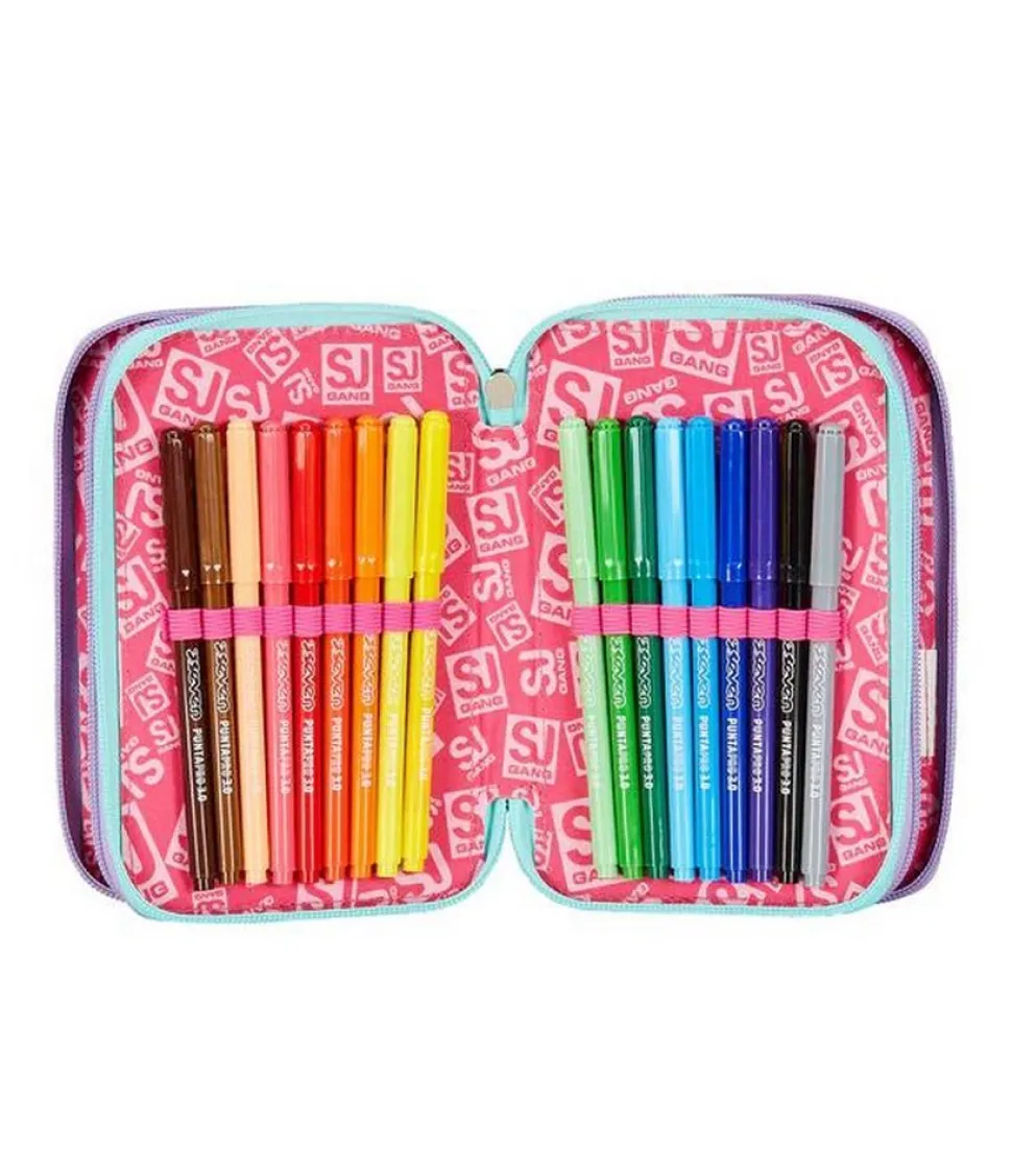 Astuccio scuola 3 zip SJ Rhythmicsoul