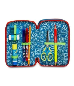 Astuccio scuola 3 zip SJ Trickflip Boy