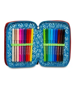 Astuccio scuola 3 zip SJ Trickflip Boy