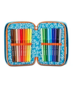 Astuccio scuola 3 zip SJ Trickyled