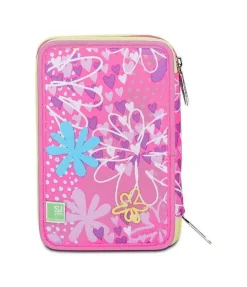 Astuccio scuola 3 zip SJ Unicorn Led